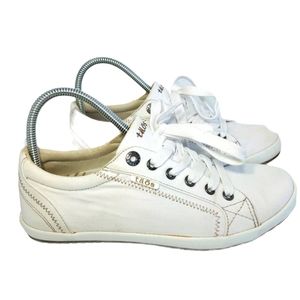 Taos Star Canvas Shoes White Women's 8.5